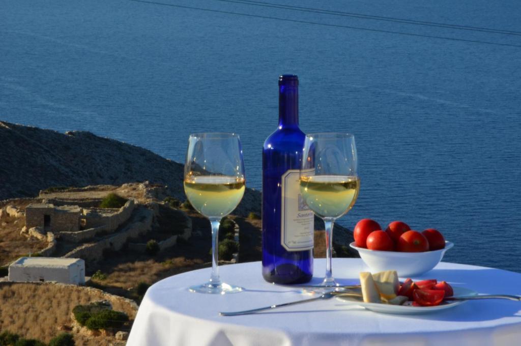 Mar Inn Hotel Folegandros Town Bagian luar foto
